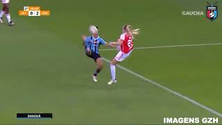 INTERNACIONAL X GRÊMIO  GAUCHÃO FEMININO  0x2 SHASHA [upl. by Kunz]