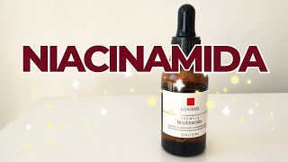 NIACINAMIDA Serum LIDHERMA  Antioxidante despigmentante calmante y cuida la barrera de la piel [upl. by Anayi]