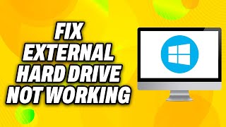 How To Fix External Hard Drive Not Working on Windows 11 2024  Quick Fix [upl. by Collins]