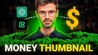 Creating Money Thumbnail Design  Photoshop Tutorial [upl. by Pugh]