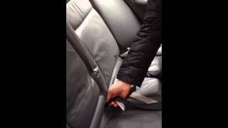 How To Easily Connect amp Disconnect the LATCH Anchors on your Childs Car Seat  TheCarSeatLadycom [upl. by Yttak]