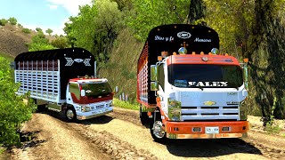 ¡ENTERRADOS EN CARRETERAS COLOMBIANAS CON LAS TURBO  American Truck Simulator [upl. by French719]