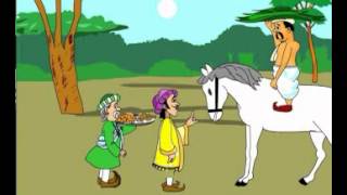 Char Murkh  Akbar Birbal Stories [upl. by Nnaynaffit]