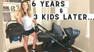 CITY SELECT DOUBLE STROLLER REVIEW BABY JOGGER CITY SELECT  STROLLER FOR MULTIPLE KIDS  QUICK TIP [upl. by Lorianna777]