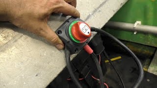 Installing dual batteries on a boat [upl. by Symer]