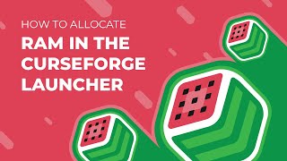 How To Allocate More Ram in the CurseForge Launcher [upl. by Neumark]