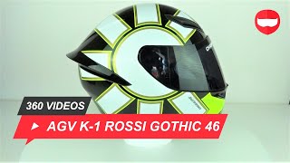 AGV K1 Rossi Gothic 46 Helmet Unboxing  ChampionHelmetscom [upl. by Primaveria513]