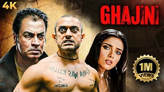 Aamir Khan Superhit Blockbuster Action Thriller Full Movie 4K GHAJINI  Asin Pradeep Rawat Jiah [upl. by Nerred]