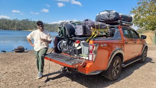 Lake Lyell Riverside Camp 🏕 [upl. by Wohlert]