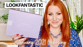 SPOILER LOOKFANTASTIC JANUARY SUBSCRIPTION UNBOXING  THE RESTORATION EDIT [upl. by Airetak]