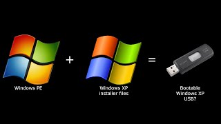 How to install Windows XP from the Windows Preinstalled Environment [upl. by Alwyn]