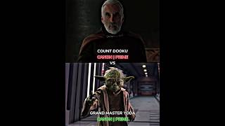 Count Dooku vs Yoda starwars 1v1 [upl. by Weinrich]