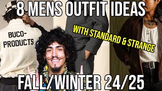 MENS OUTFIT IDEAS FALLWINTER 2425 Mens Fashion Trends 2025 ft Standard amp Strange [upl. by Mlehliw878]