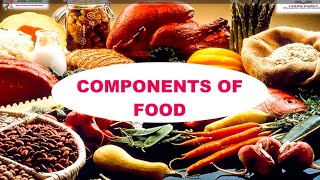 Components of Food class 6th science [upl. by Cressy]