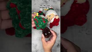 Santa Clause youtubeshortsyoutubechannelgrowreelstrendingcrochetsantaclauschristmasplushie [upl. by Flossi]