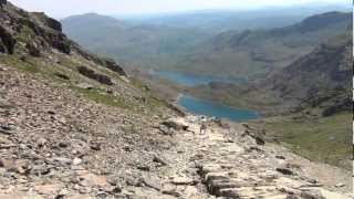 Snowdon Walk  Pyg Track  Miners Track  Snowdonia [upl. by Thorny]