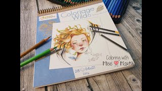 Flip Through Coloring Book Coloriage Wild 6 by Emmanuele Colin [upl. by Adni619]