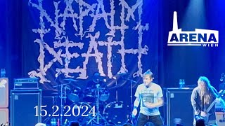 Napalm Death Live Arena Wien 2024 [upl. by Benn44]