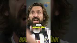 Mối tình giữa Pirlo và AC Milan  Juventus pirlo milan juventus bongda football shorts [upl. by Jemina]