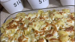 خوشترين معكرونه کەل باشامیلە 😋👌 اطيب معكرونه بالبشاميل The best pasta with béchamel [upl. by Aileahcim]