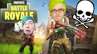 Beating my twin brother Dantdm at fortnite I WON [upl. by Assilana]