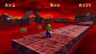 Mario 64 Render96 RTX  Lethal Lava Land [upl. by Elrae]