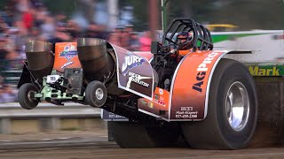 2023 Tractor Pulls Modified Tractors Multi Engine Madness Wauseon OH NTPA [upl. by Leoj755]