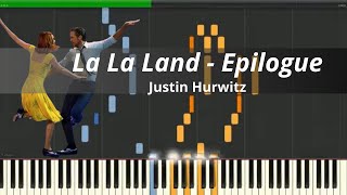 🎵 La La Land  Epilogue  Piano Tutorial Synthesia [upl. by Nyliuqcaj]