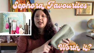 Reviewing the Sephora Favourites glitz and glam set [upl. by Price748]