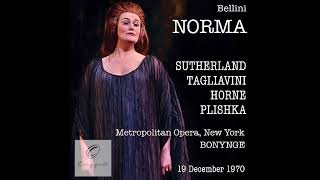 Joan Sutherland  “Sediziose VociCasta divaAh bello a me ritorna” MET 19121970 [upl. by Egdamlat]