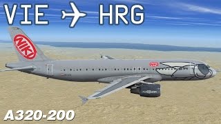 P3D Vienna to Hurghada  NLY3678  NIKI  Aerosoft Airbus A320  IVAO [upl. by Muffin360]