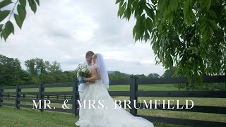 Mr amp Mrs Brumfield Wedding Ceremony [upl. by Elttil]