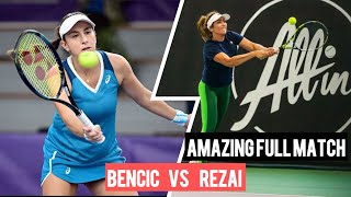 Bencic Belinda vs Rezai Aravane  R1 Petange Open itf tennis [upl. by Son]