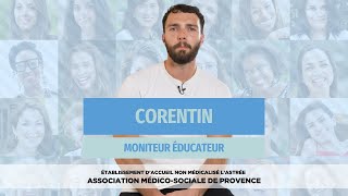 Le témoignage de Corentin moniteur éducateur [upl. by Bertine]