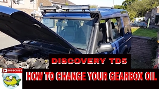 HOW TO CHANGE YOUR GEARBOX OIL ON YOUR LAND ROVER DISCOVERY [upl. by Yral]