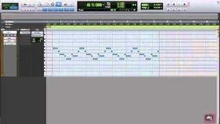 Pro Tools 10 Tutorial  Changing Tempo  Composing [upl. by Maiga386]