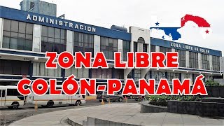 PANAMA FREE ZONE Zona libre de Colón Panamá [upl. by Lyrehc]