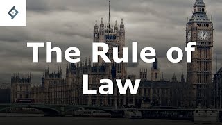 The Rule of Law  Public Law [upl. by Lahsram]