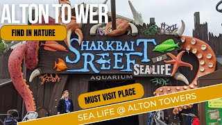 The Best SEA LIFE experience  Alton Towers Resort Must Watch 🤩🤩🤩 Must Visit 🤩🤩🤩wow😮😮😮 [upl. by Yalonda]