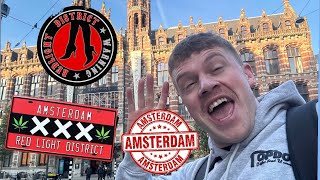 Getting Baked in Amsterdam and nearly missing my flight [upl. by Aissila]