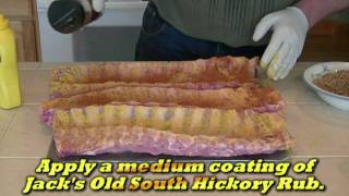 SmokingPitcom  Yoder YS640  Pecan Cherry Smoked Baby Back Pork Ribs [upl. by Huberty]