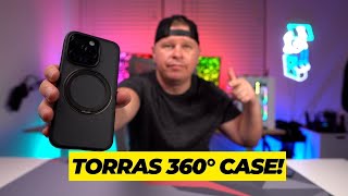 TORRAS 360 Rotatable Ring iPhone 15 Pro Case Review [upl. by Coad121]