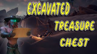 EXCAVATED TREASURE CHEST TO THE NORTH EAST Krakens Fall [upl. by Goth]