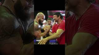 Punished an impudent guy  Devon larratt vs Adam Scherr armwrestling [upl. by Gytle98]