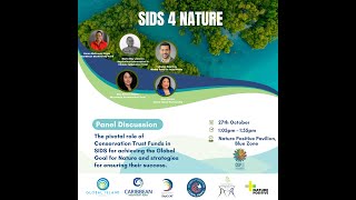 Conservation Trust Funds in Small Island Developing States SIDs at COP16 Colombia [upl. by Ydahs]