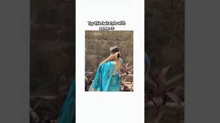 Try this hairstyle with saree🌸💗 sareehairstyle hair sarees sareehairstyle asthetic viralshort [upl. by Eciral]