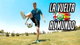 Aprende la VUELTA AL MUNDO en 3 SIMPLES PASOS  Trucos de futbol calle amp Freestyle [upl. by Curtice]