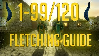 Runescape 3  199120 Fletching guide 2018 [upl. by Ennazus913]