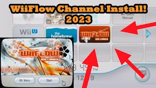 How to get WiiFlow as a WiivWii channel 2023 WiiFlow Forwarder Wad  Hidden Forwarder [upl. by Cairns]