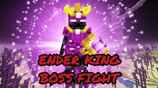 Minecraft AMEs Mobs Ender King Boss Fight  1201 Mod [upl. by Allets148]